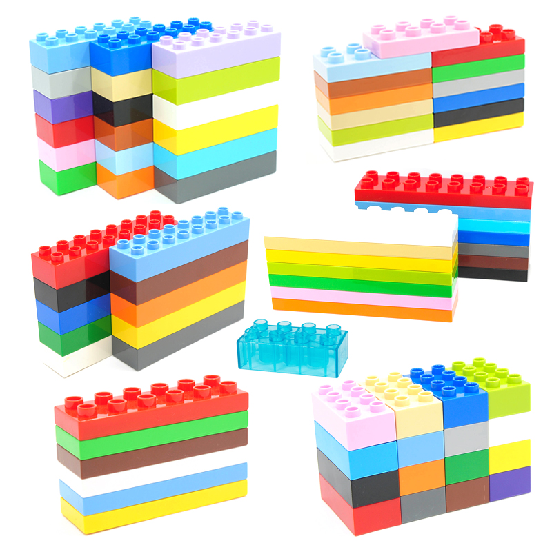 Lego Set City - 대량 큰 크기 빌딩 블록 벽돌