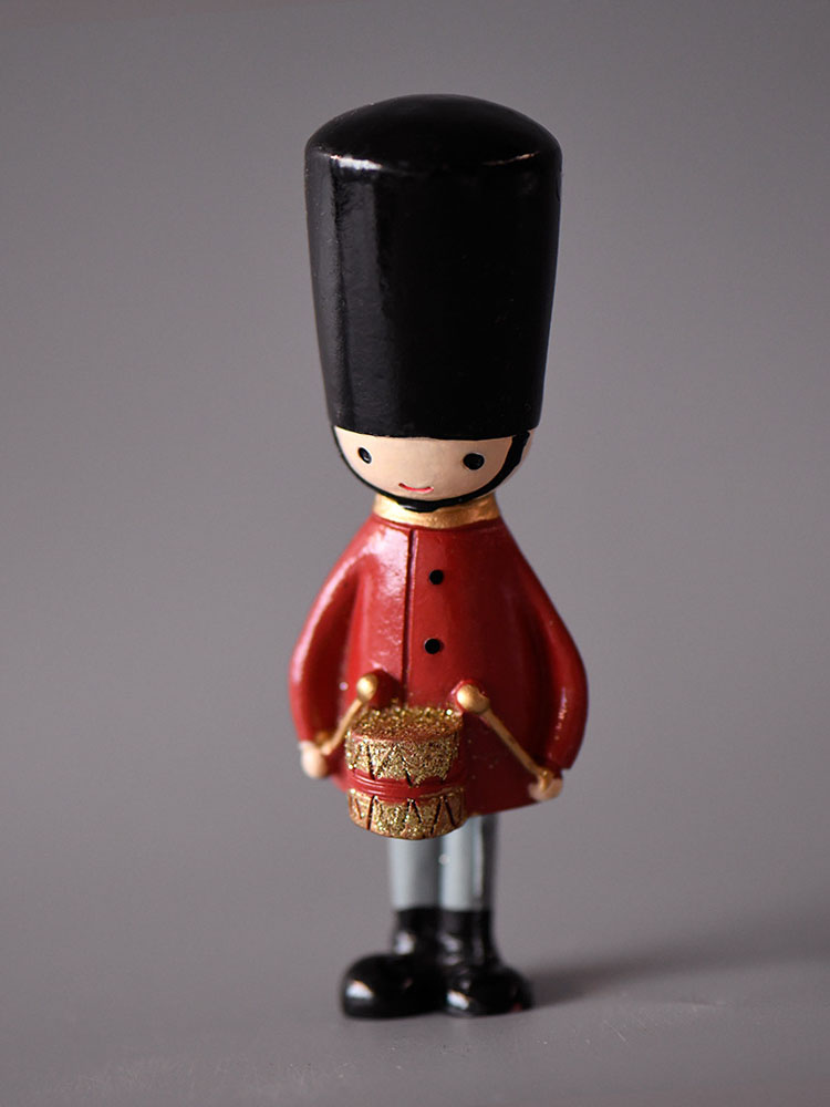 Nutcracker Figurine - 호두까기 인형 군인, 수지 재질의 가정용
