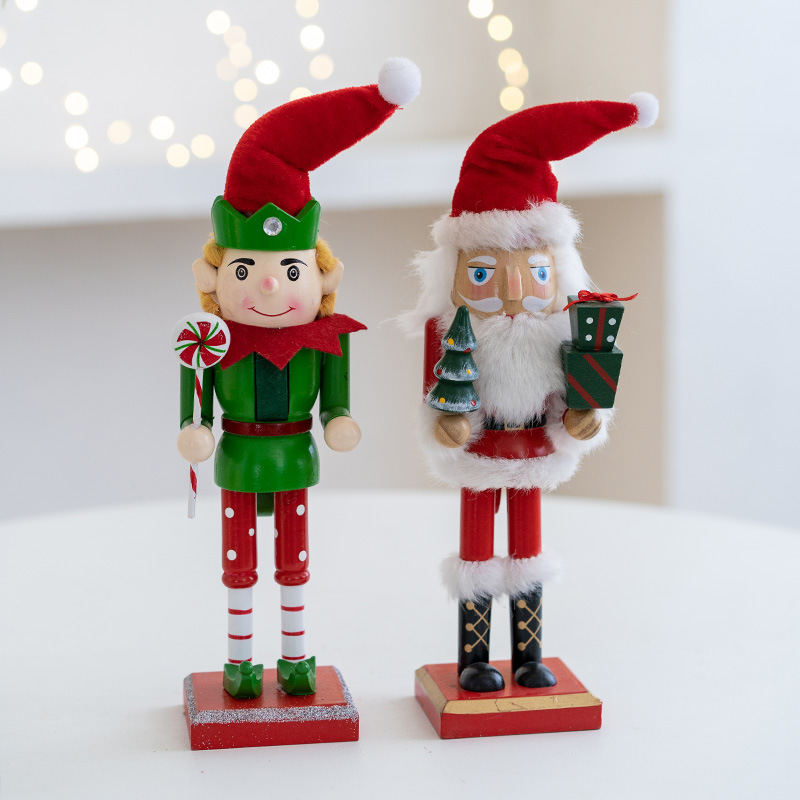 27cm 새로운 유럽 스타일의 노인 엘프 나무 호두 까 - Nutcracker Figurine 리뷰 및 가격