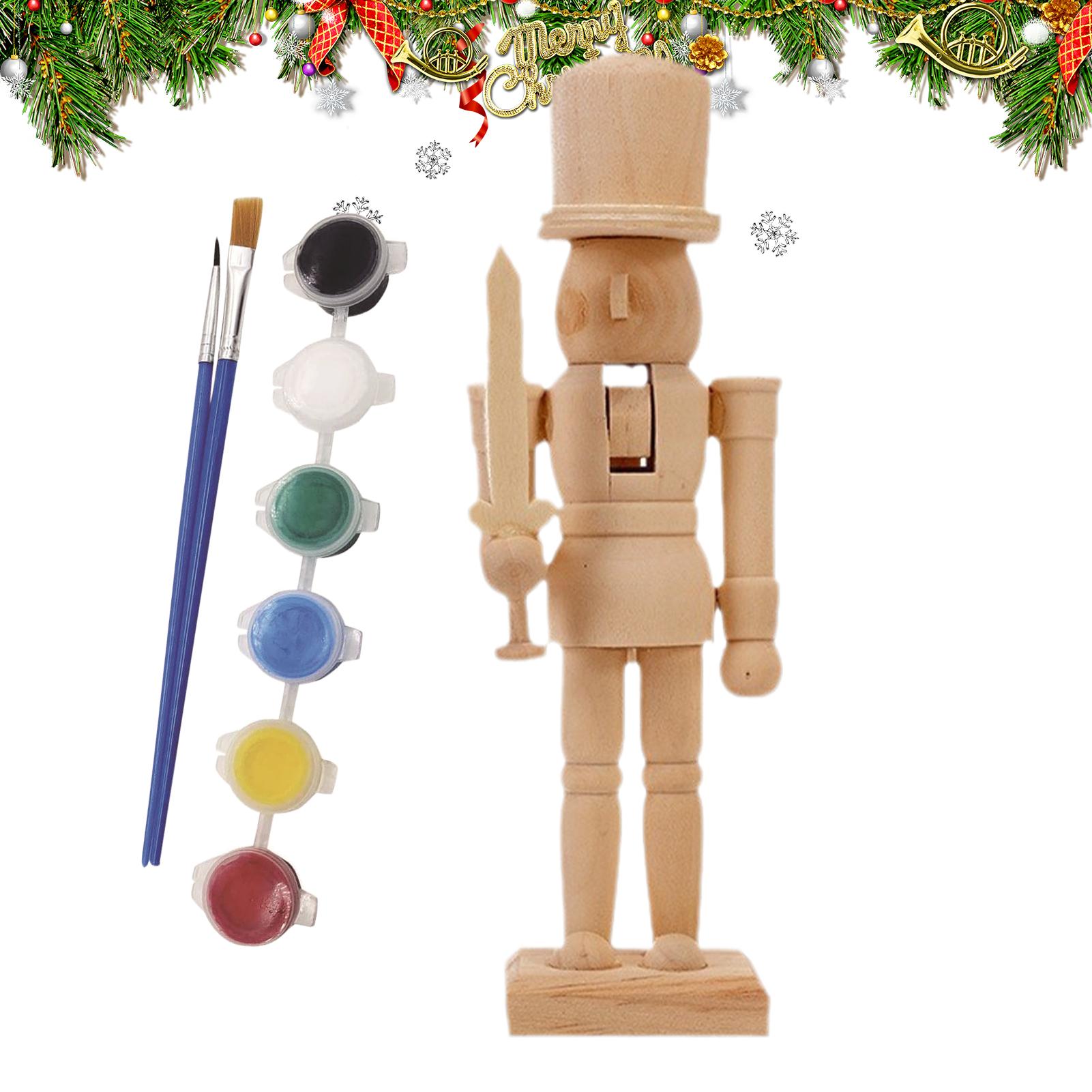 나만의 나무 호두까기 인형 병사들 만들기, 페인트 키트 - Nutcracker Figurine 리뷰 및 가격