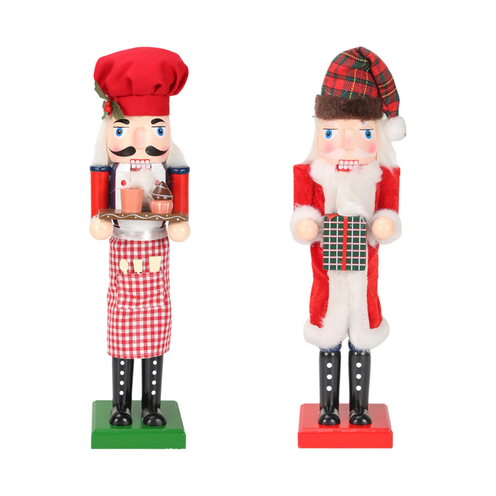 36cm 나무로 만든 호두까기 인형 장식, 클래식한 호 - Nutcracker Figurine 리뷰 및 가격