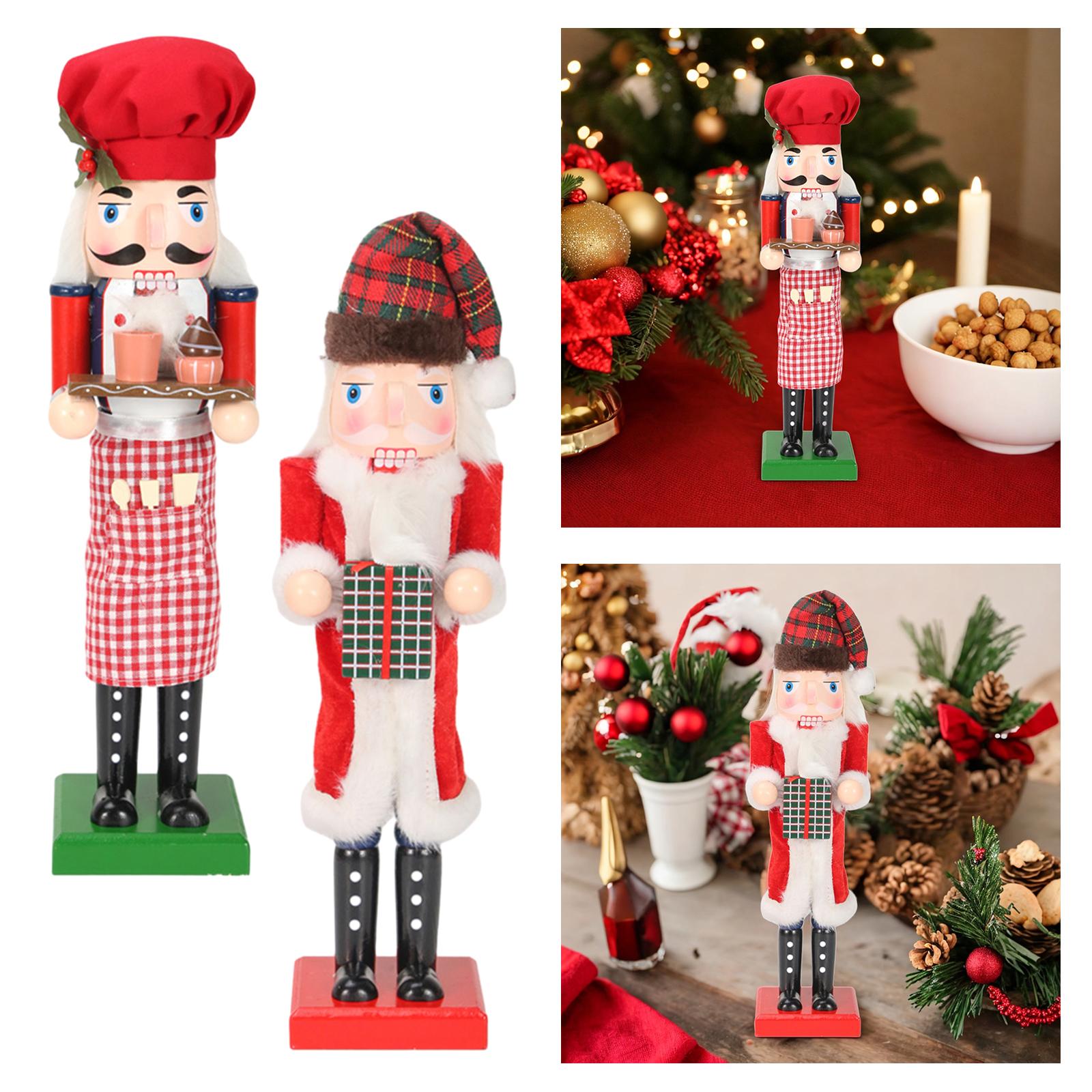 36cm 나무로 만든 호두까기 인형 장식, 클래식한 호 - Nutcracker Figurine 리뷰 및 가격