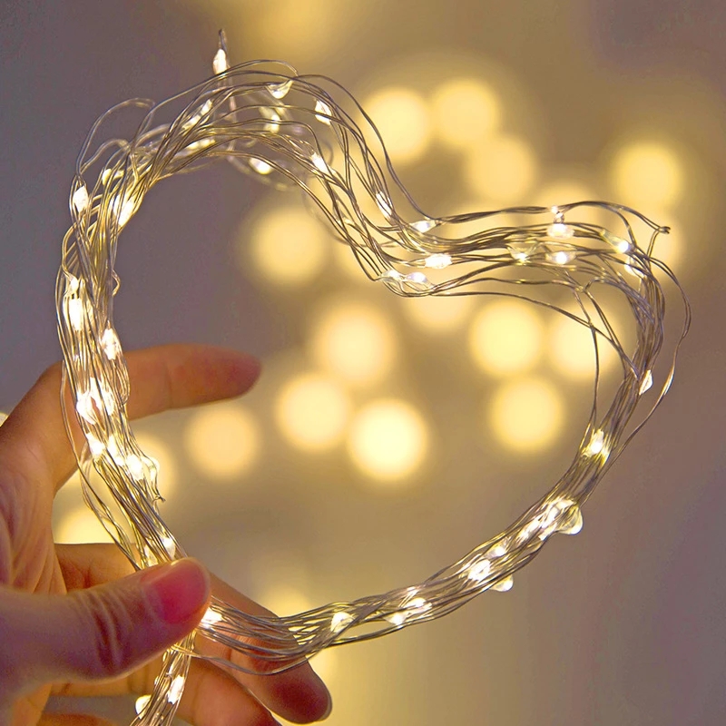 10M 5M 3M 2M 구리선 LED 반짝이 가랜드 배 - Led Fairy String Lights 리뷰 및 가격