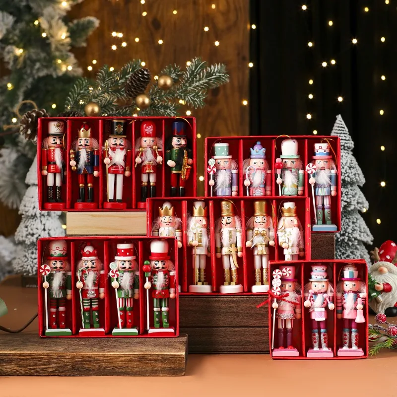 크리스마스 호두까기 인형 장식, 다채로운 색상의 나무  - Nutcracker Figurine 리뷰 및 가격
