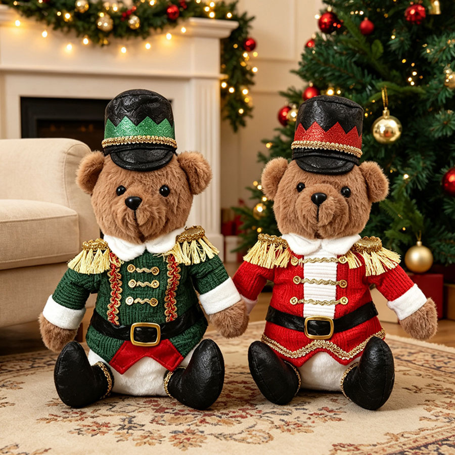 크리스마스 테마의 군인 곰 인형, 견과류 까는 인형,  - Nutcracker Figurine 리뷰 및 가격