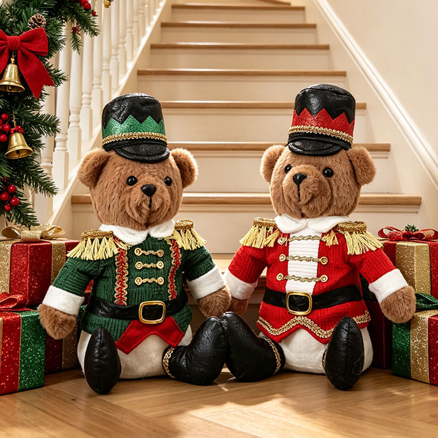 크리스마스 테마의 군인 곰 인형, 견과류 까는 인형,  - Nutcracker Figurine 리뷰 및 가격