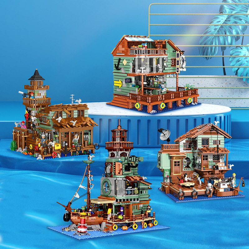 아이디어 시티 스트리트스케이프 미니 블록 피셔맨 워프  - Lego Set City 리뷰 및 가격