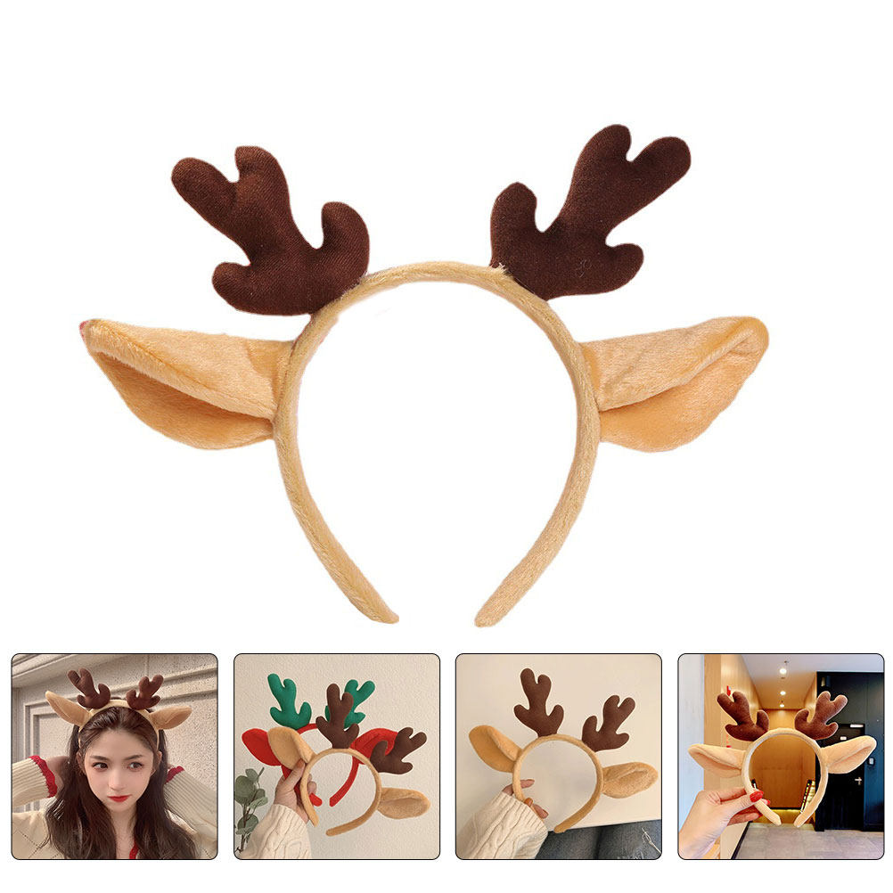 크리스마스 사슴 뿔 머리띠, 사랑스러운 크리스마스 파티 - Reindeer Antlers Headband 리뷰 및 가격