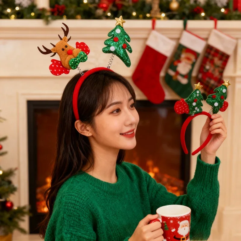 1~5개 세트, 사슴 뿔 장식 크리스마스 헤어밴드, 산 - Reindeer Antlers Headband 리뷰 및 가격