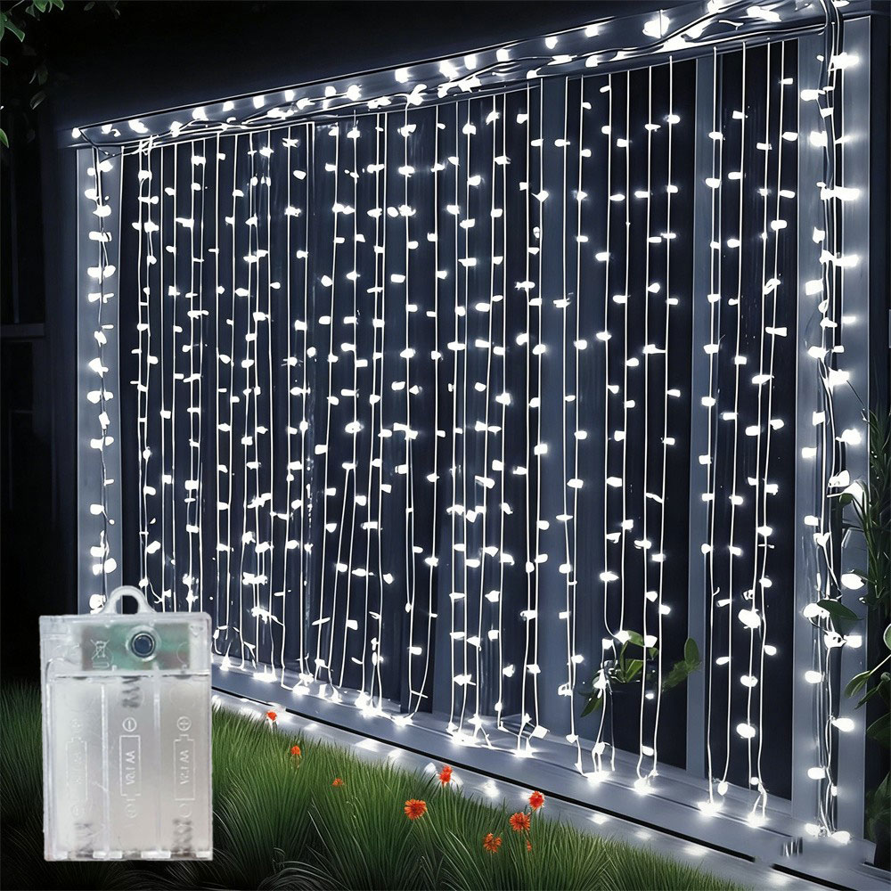 배터리 작동, 3/6m 길이의 커튼형 LED 스트링 조 - Led Fairy String Lights 리뷰 및 가격