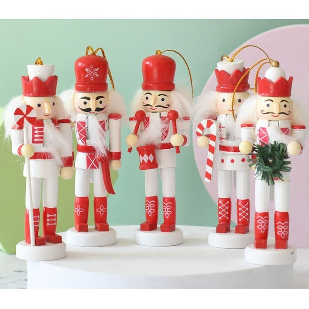 5개 세트, 크리스마스 장식용 수제 크리스마스 견과류  - Nutcracker Figurine 리뷰 및 가격